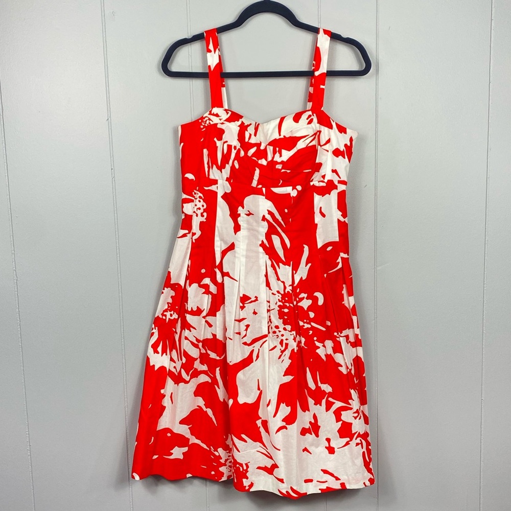 R&K Originals Red/White Floral Summer Dress